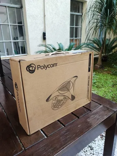 LOTE TELEFONE AUDIOCONFERÊNCIA POLYCOM SOUNDSTATION2 - LEIA TODO O ANUNCIO