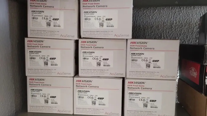 8 câmeras ds-2cd2143g2-is hikvision