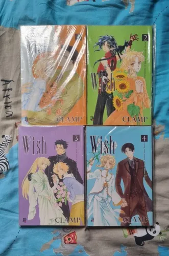 Mangá Wish - Volumes 1 a 4 - CLAMP