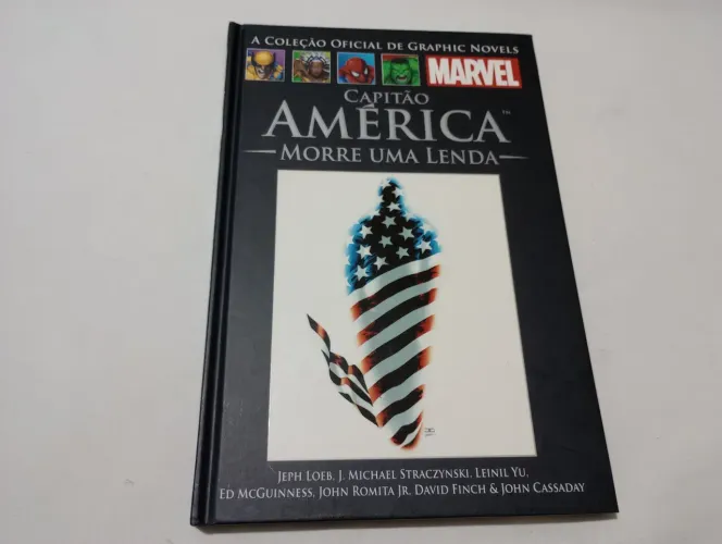 Capitão América - Morre Uma Lenda - HQ Marvel