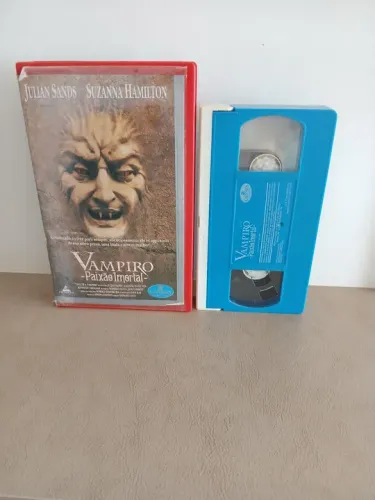 VHS Vampiro Paixão Imortal - Julian Sands e Suzanna Hamilton