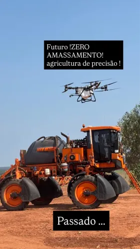 Prestação de serviços com Drones Agrícolas 