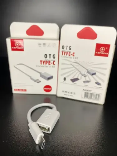 Cabo Adaptador OTG Tipo C Novo
