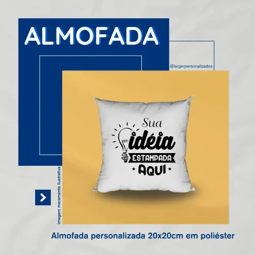 Almofada Personalizada 20x20cm