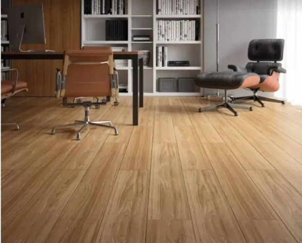 Piso Laminado e vinílico instalado