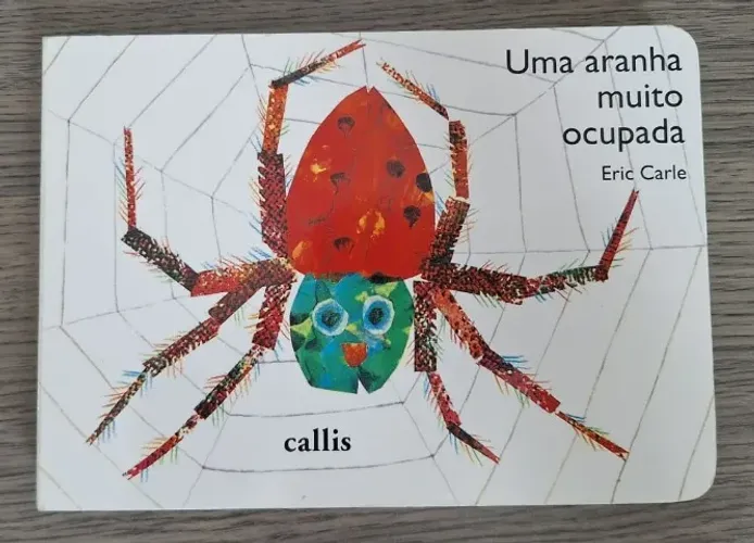 Livro Uma Aranha Muito Ocupada