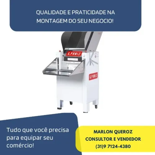 Cilindro de Massas 50CM 2 Motores G.Paniz