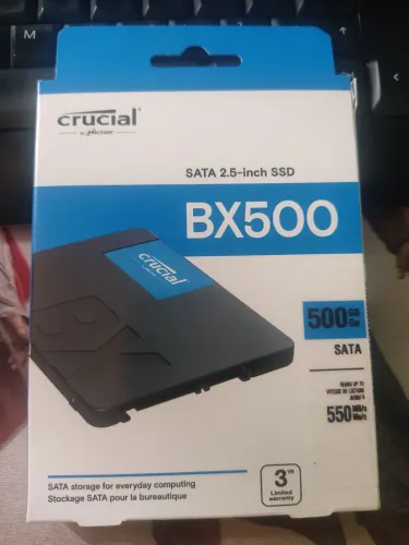 SSD Crucial BX500 500GB SATA 2.5"