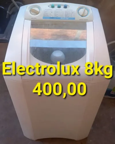 Máquina de lavar Electrolux 8kg ENTREGO