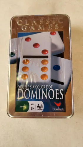 Jogo de Dominó Clássico - 6 cores - Cardinal NOVO LACRADO