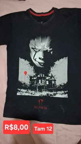 Camiseta IT - Tamanho 12