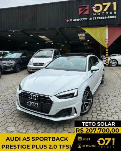Audi A5 Sportback Prestige 2.0 TFSI S-tronic 2021