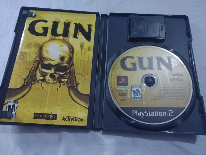 Jogo PS2 Gun - Novo
