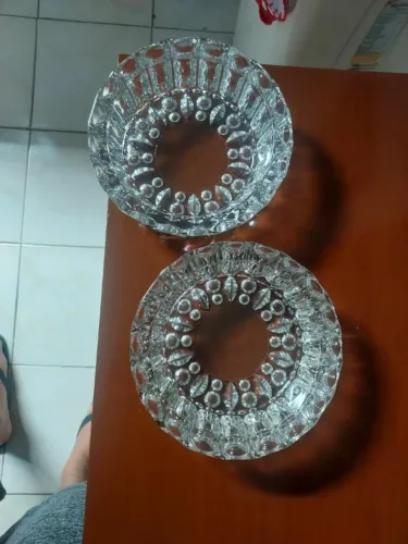 Cinzeiro de cristal antigo 