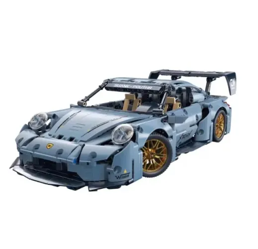 Bloco de Montar Porsche 911 com 975 Peças - Compativel com Lego