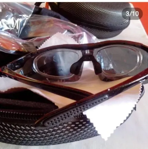 Óculos solar esportivo com 5 lentes