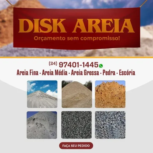 Areia, Pedra e Escória - Disk Areia