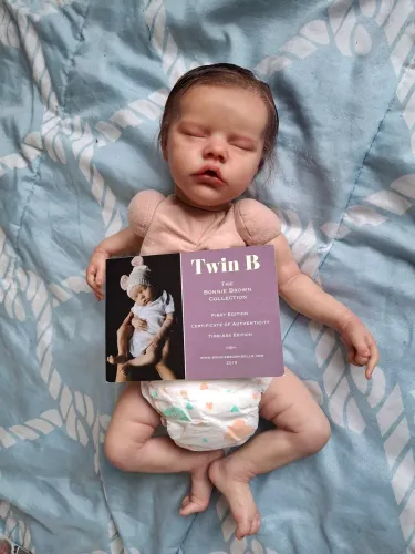 Bebê Reborn Realista kit Twin B Original 