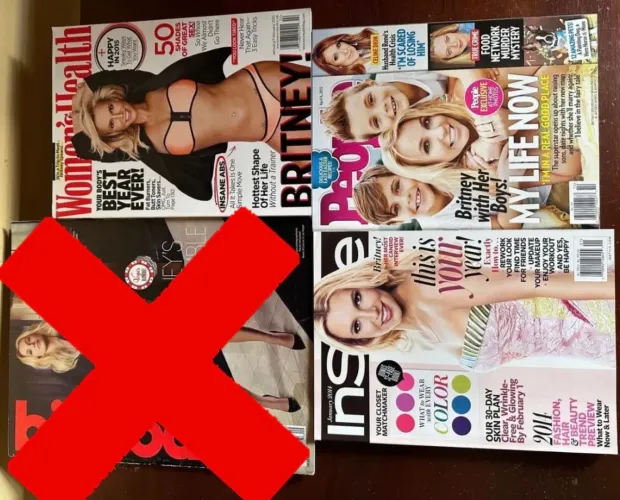 Revistas Importadas Britney Spears