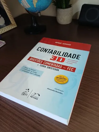 Livro Contabilidade 3D Questões comentadas FCC Sérgio Adriano 