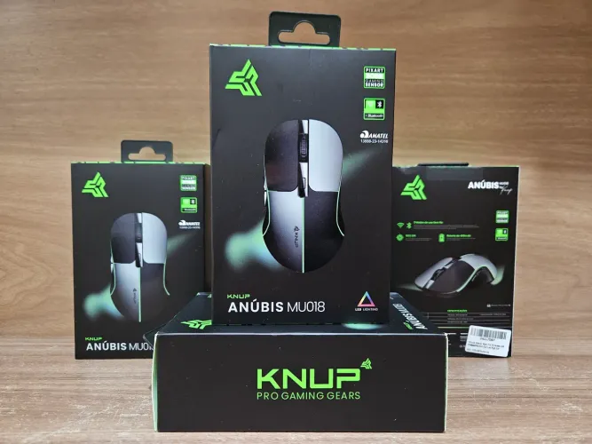 Mouse Gamer Sem Fio + Brinde