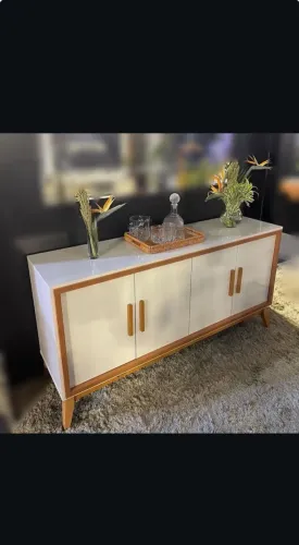 Buffet Aparador Novo Off White 