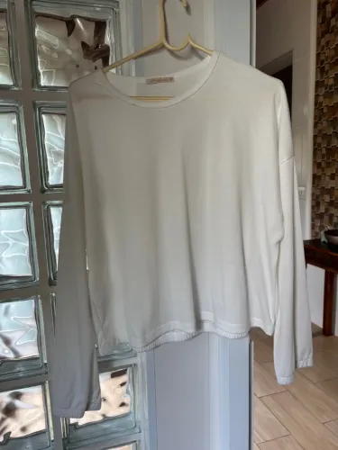 Blusa branca nova tamanho G