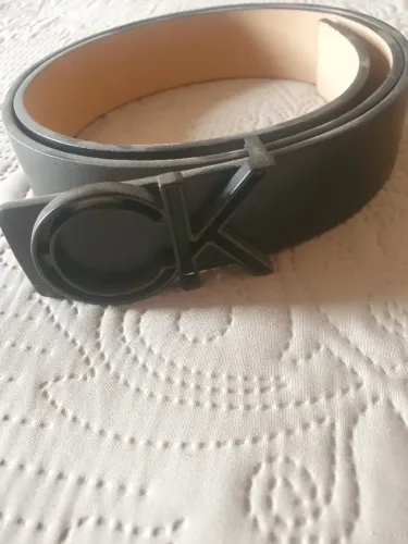 Cinto Casual Belt With Ck Plaque Buckl Calvin Klein Men's
