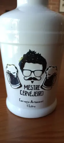 Growler em cerâmica 1l Mondo Cream 