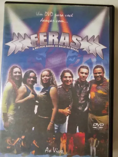DVD FERA - Ao Vivo - A Melhor, usadoBanda de Baile do Brasil