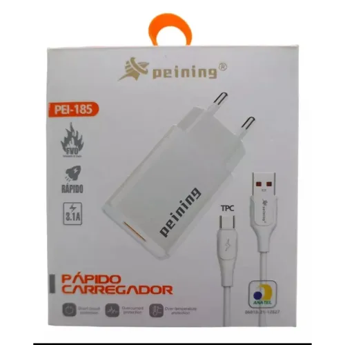 Carregador Rápido Peining Tipo C