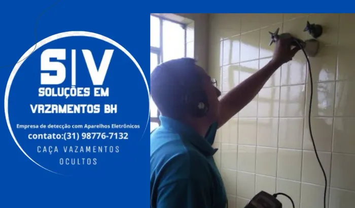 Detetive de Vazamentos - * Soluções em Vazamentos BH