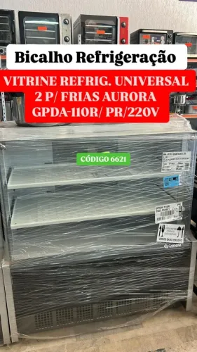 VITRINE REFRIG UNIVERSAL 2 P FRIAS AURORA NOVA