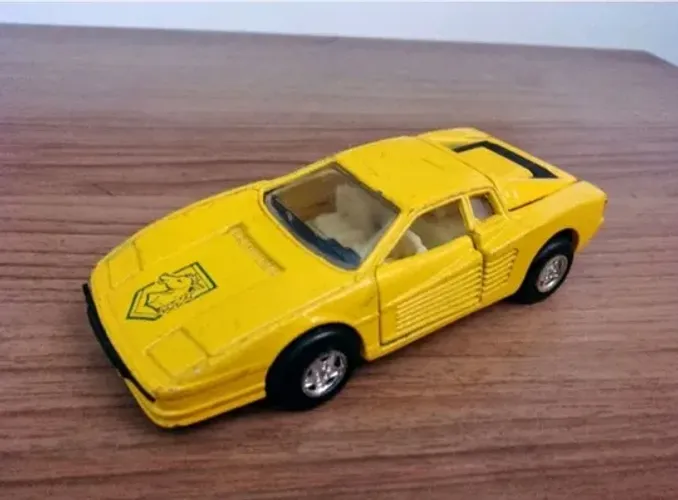 Miniatura Ferrari Testarossa Sunnyside 1:38 #3Amarelo