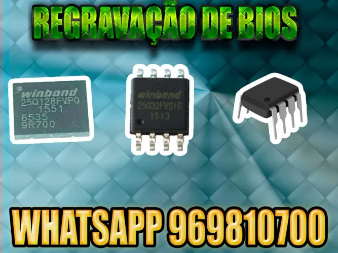 ReGravação de BIOS AMD ou Intel