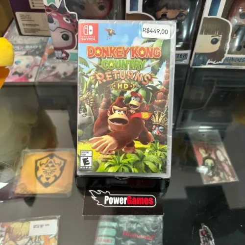 JOGO PARA NINTENDO SWITCH - DONKEY KONG COUNTRY RETURNS - LACRADO