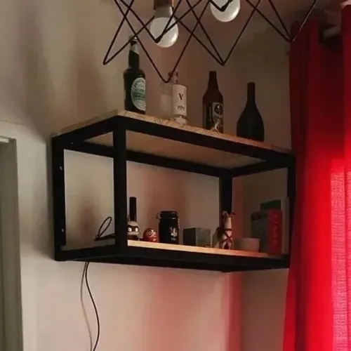  Prateleira flutuante móveis 