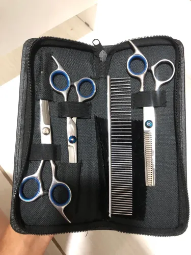 Kit de tesouras para pet