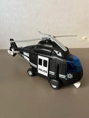 Helicóptero polícia a fricção - imaginext