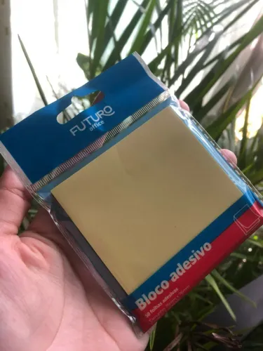 BLOCO ADESIVO POST-IT APENAS DE UMA COR