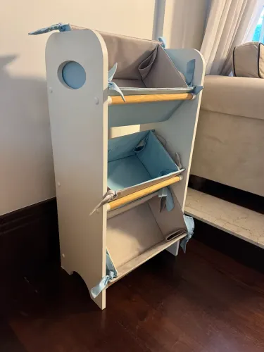 Estante organizadora infantil