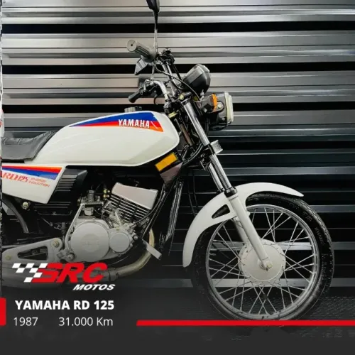 RD 125 - 1987 - 31 mkm ** PLACA PRETA ** 