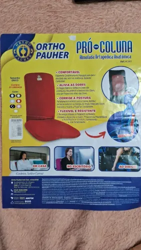 Assento para dor costas para carro ou cadeiras