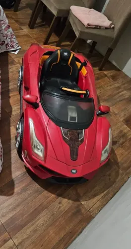 Mini Carro Elétrico - 12V - Esporte Luxo Vermelho R/C ...