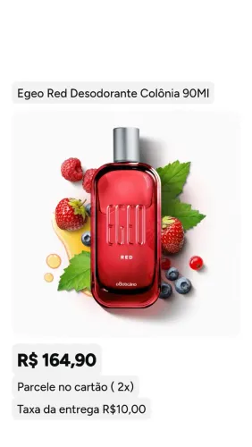 PRODUTOS A PRONTA ENTREGA O BOTICÁRIO