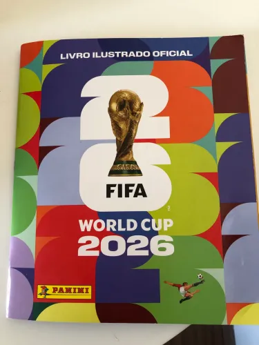 Álbum da copa 2026 COMPLETO 100% Original