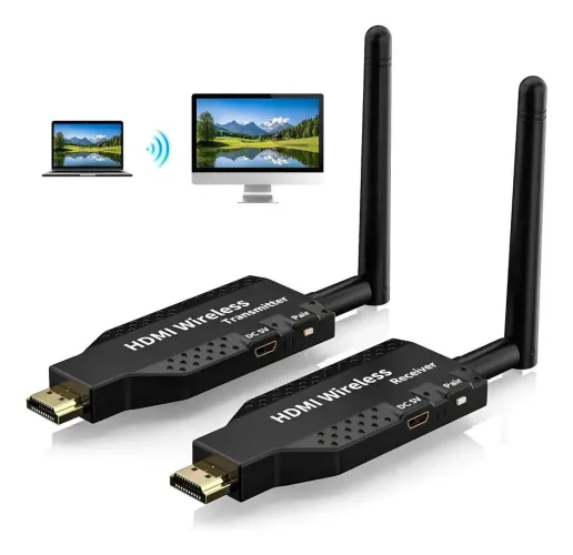 Kit Transmissor Receptor Hdmi Sem Fio 1080p 50m