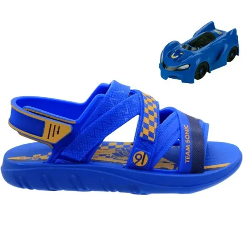 Sandália Infantil Meninos Personagem com Carro Grendene Kids Azul 23294BP338