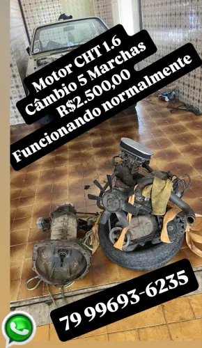 Motor e Câmbio CHT 1.6 
