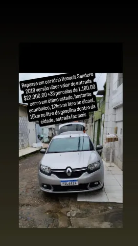 Renault Sandero Vibe Flex 1.0 12V 5P 2018